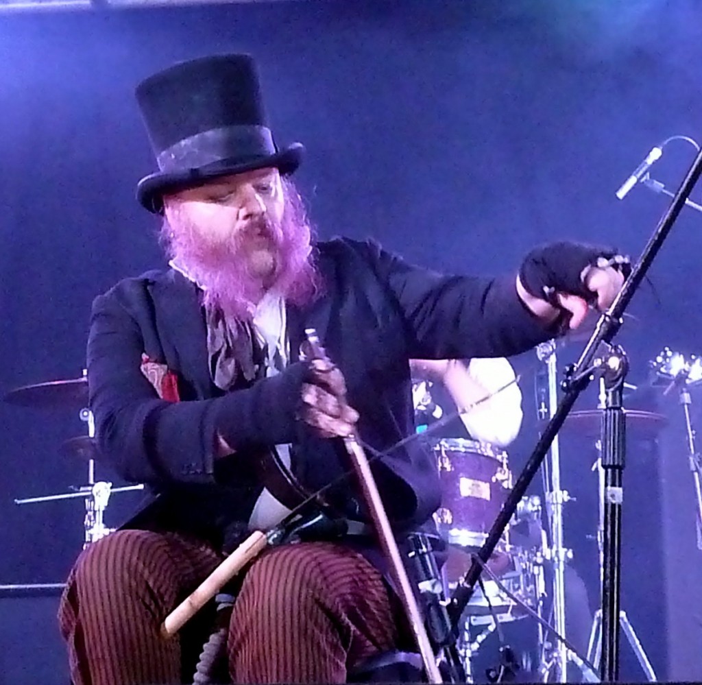 Andy Heintz of The Men That Will Not Be Blamed for Nothing at Bearded and Whiskered Theory
