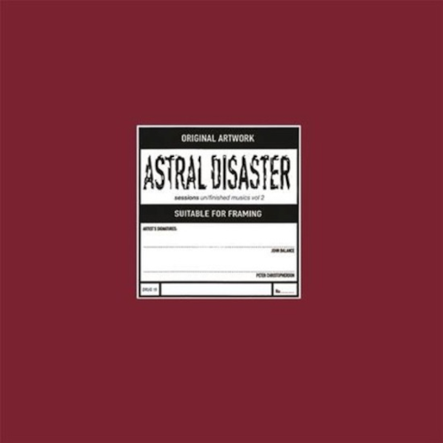 Coil ‎- Astral Disaster Sessions Un/Finished Musics Volume 2