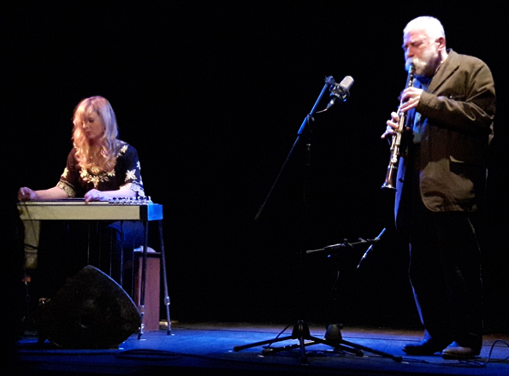 Peter Brötzmann and Heather Leigh live November 2016