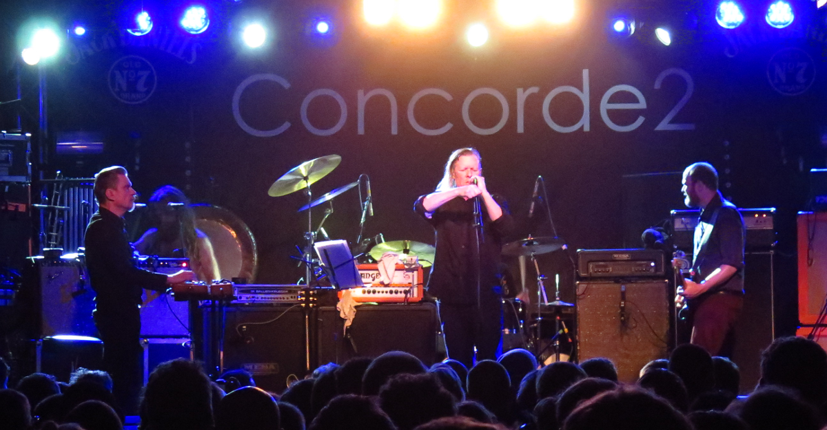Swans live at Concorde (Pic: Al Robertson)